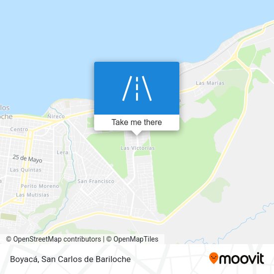 Boyacá map
