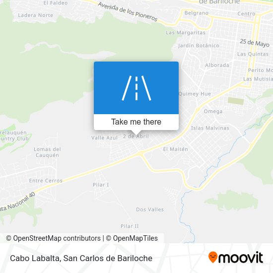 Mapa de Cabo Labalta