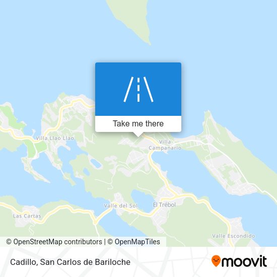 Mapa de Cadillo