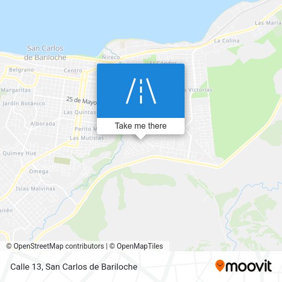 Mapa de Calle 13