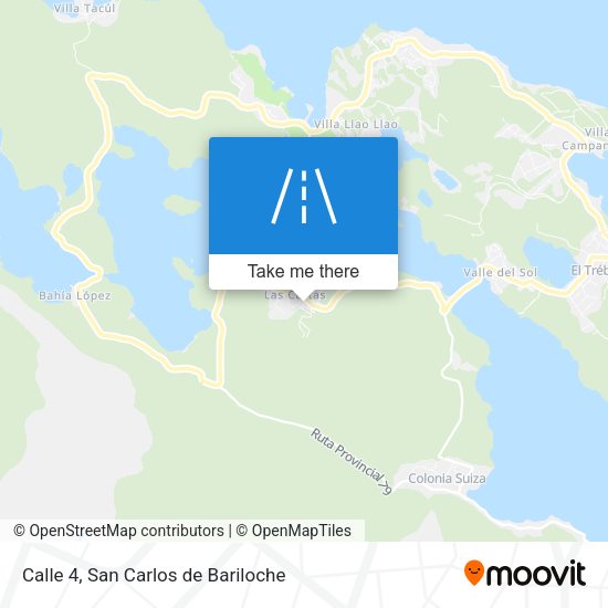 Calle 4 map