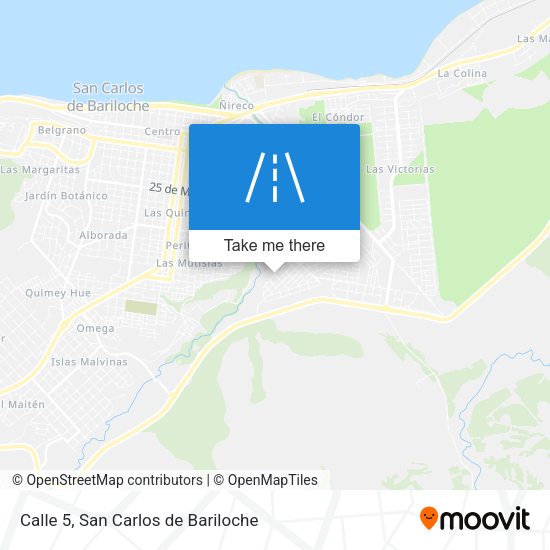 Calle 5 map