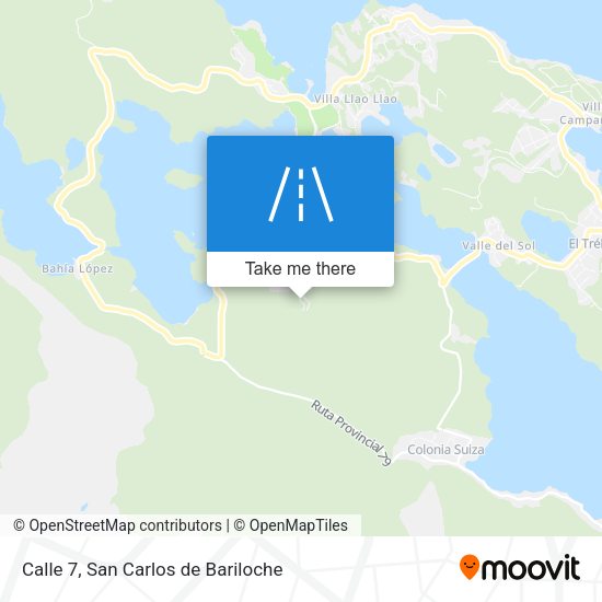 Calle 7 map