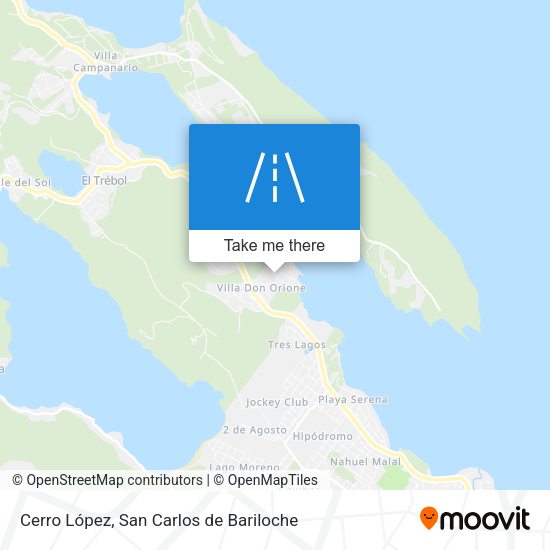 Cerro López map