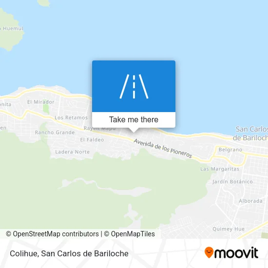 Colihue map