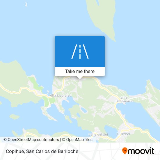 Mapa de Copihue