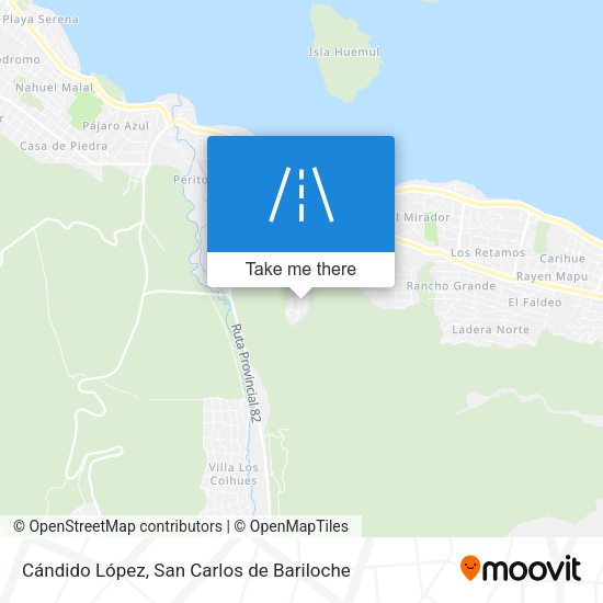 Cándido López map