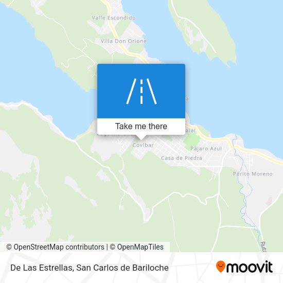 De Las Estrellas map