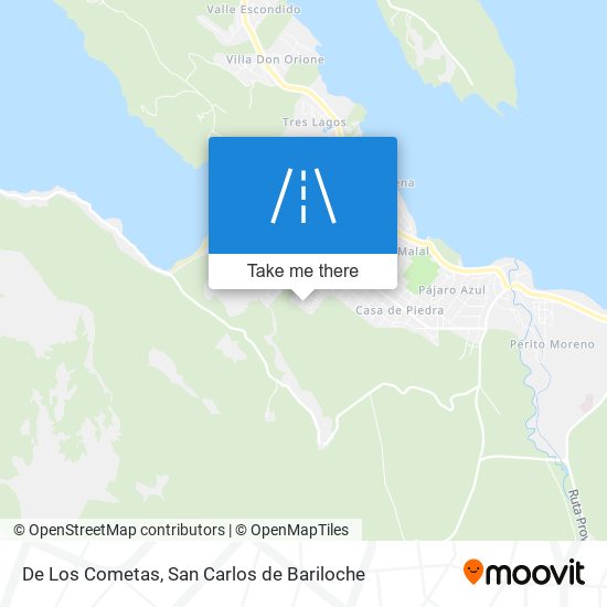 Mapa de De Los Cometas