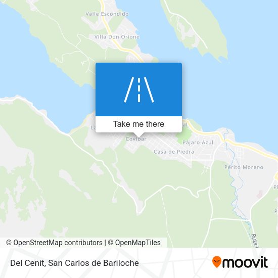 Mapa de Del Cenit