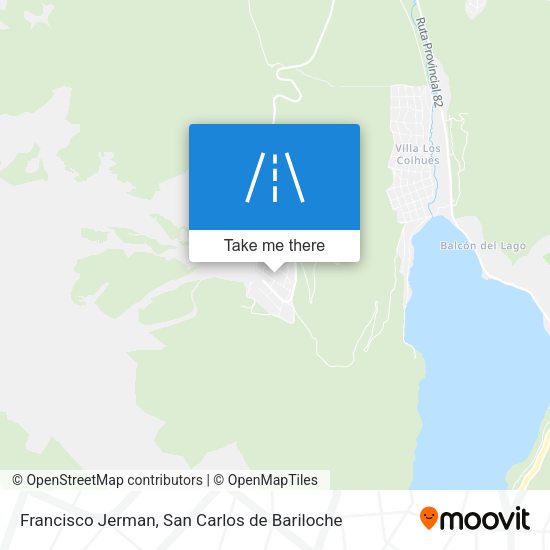 Francisco Jerman map