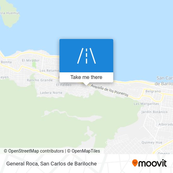 General Roca map