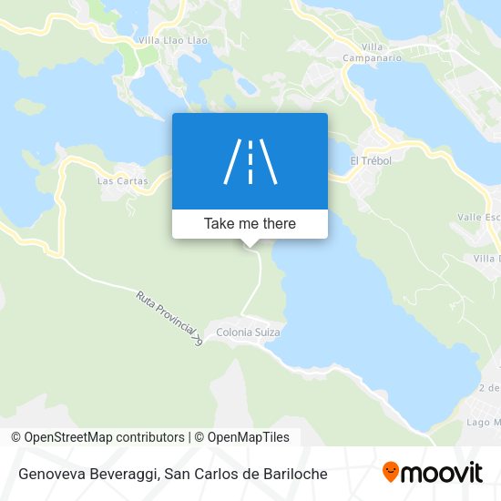 Genoveva Beveraggi map