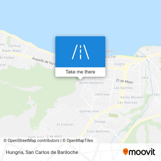 Hungría map