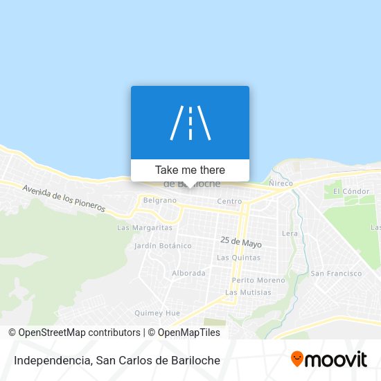 Independencia map
