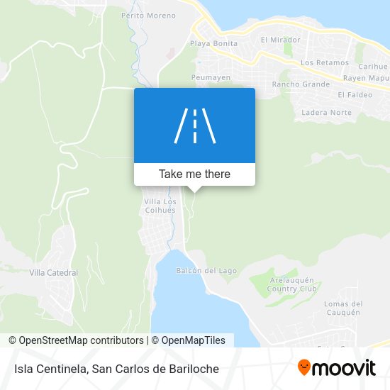 Mapa de Isla Centinela