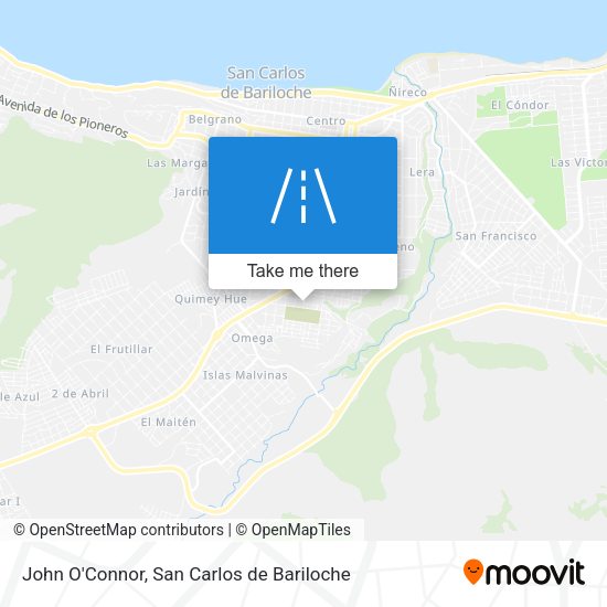 John O'Connor map