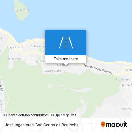 José Ingenieros map