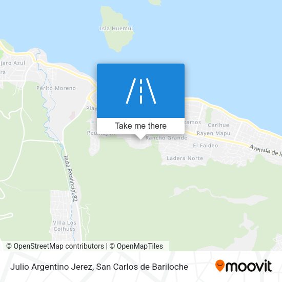 Julio Argentino Jerez map