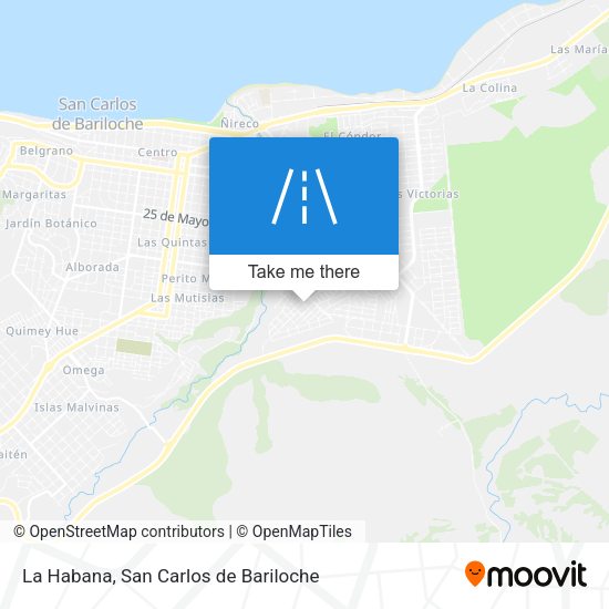 La Habana map