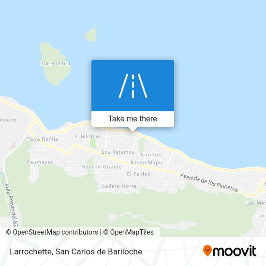 Larrochette map