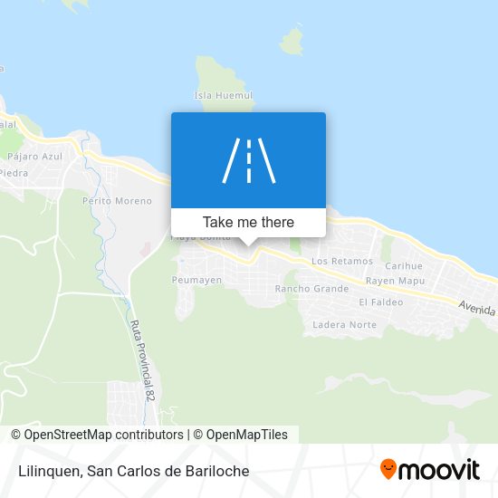 Lilinquen map
