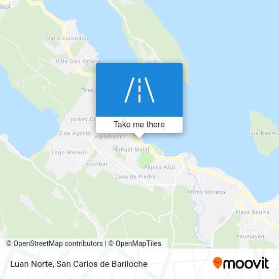Luan Norte map