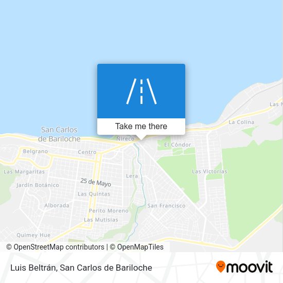 Luis Beltrán map