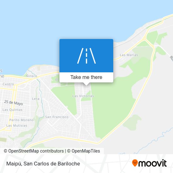 Maipú map