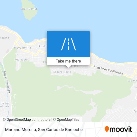 Mapa de Mariano Moreno