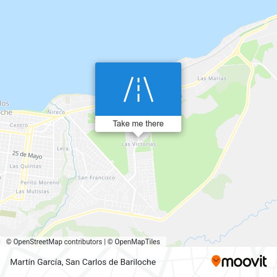 Mapa de Martín García