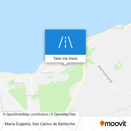 María Eugenia map
