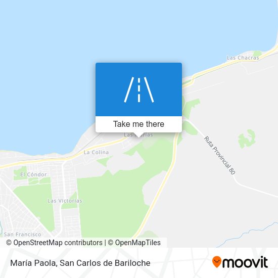 María Paola map