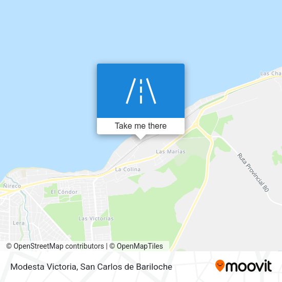 Modesta Victoria map