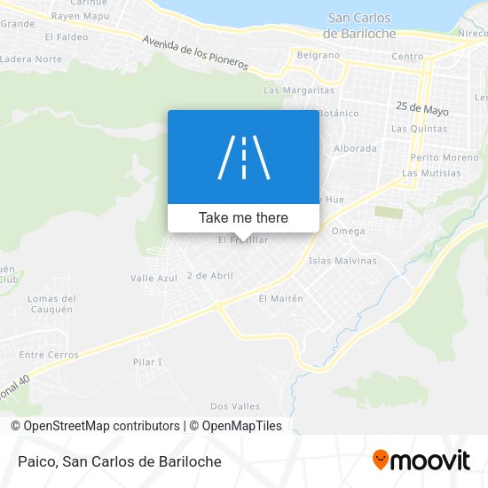 Paico map