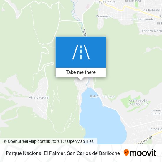 Mapa de Parque Nacional El Palmar