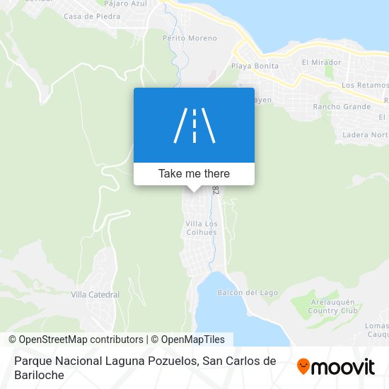Mapa de Parque Nacional Laguna Pozuelos