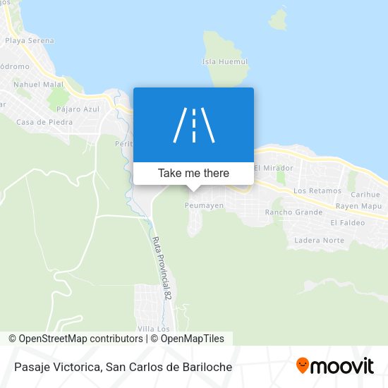 Mapa de Pasaje Victorica