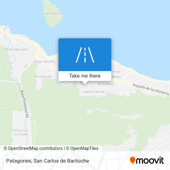 Patagones map