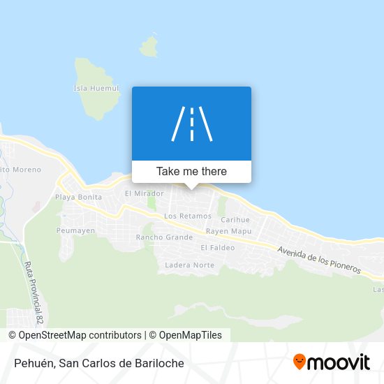 Pehuén map