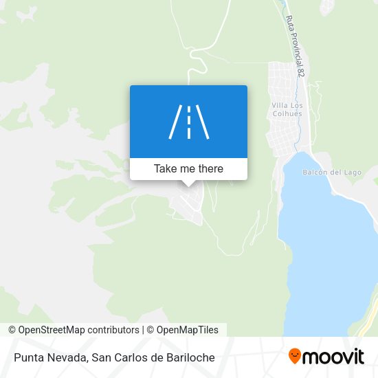 Punta Nevada map