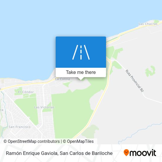 Mapa de Ramón Enrique Gaviola