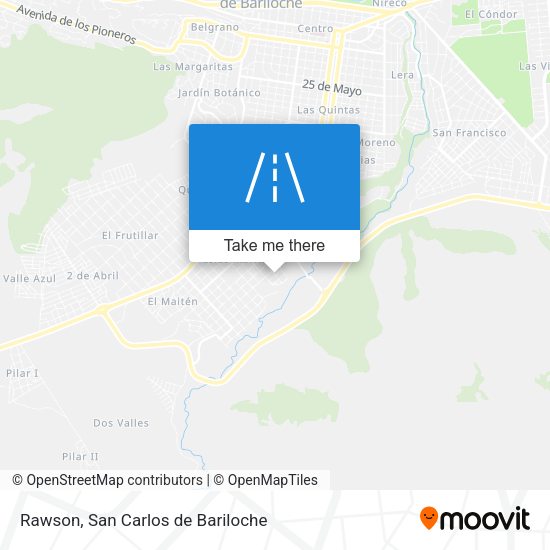 Mapa de Rawson