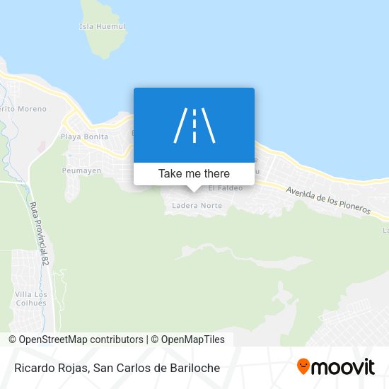 Ricardo Rojas map