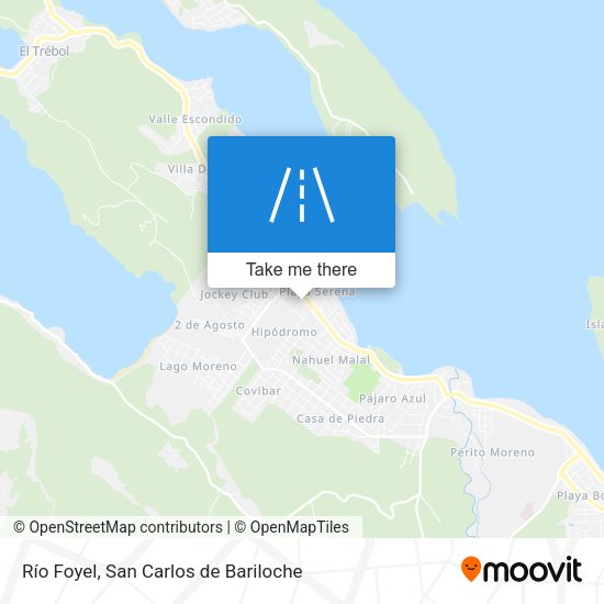 Mapa de Río Foyel