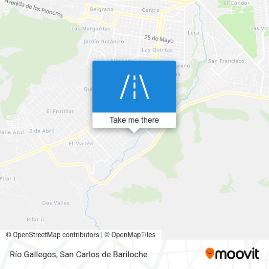Río Gallegos map
