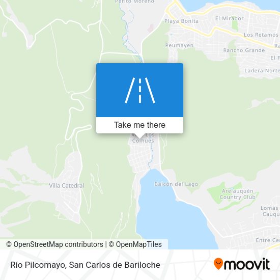 Mapa de Río Pilcomayo
