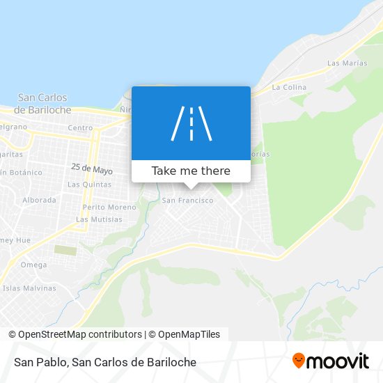 San Pablo map