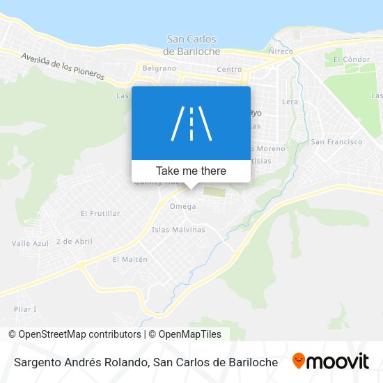 Mapa de Sargento Andrés Rolando