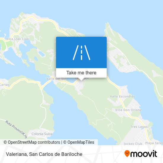 Valeriana map